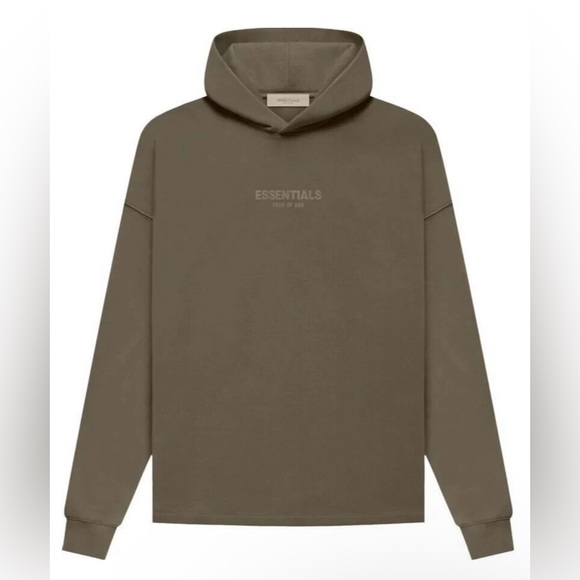 Fear of God Essentials Hoodie Wood (2022) - Picture 3 of 7